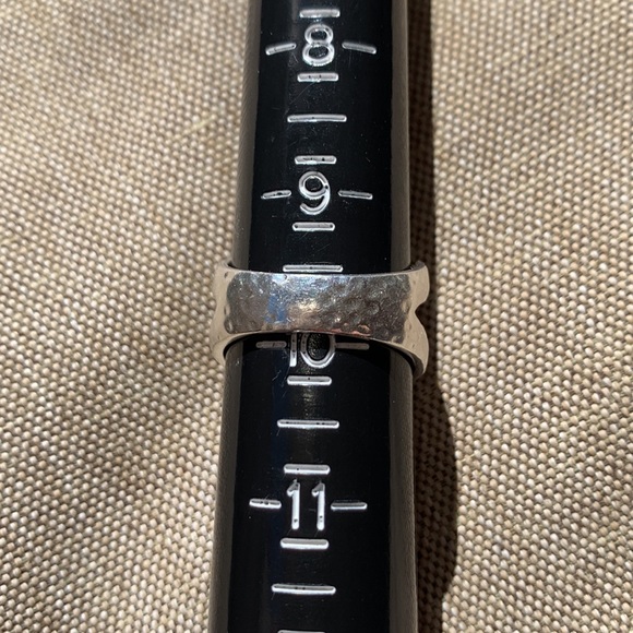 Grace & Heart Sterling Silver/ Mother of Pearl Ring Size 10 New - Picture 6 of 7